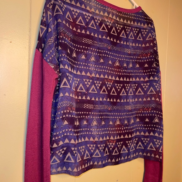 PacSun Kira sweater with geometric sheer back - Picture 4 of 7